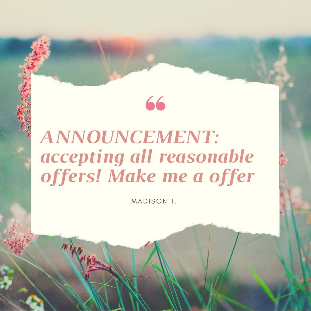 ANNOUNCEMENT!
